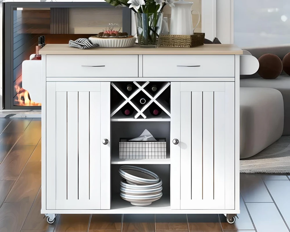kitchen island rolling cart